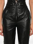Кожаные брюки MITILIANE COUTURE, черный - фото 5