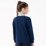 Детский свитшот Mizuno, серо-голубой - фото 6