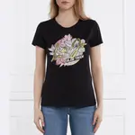 Футболка стандартного кроя Liu Jo, черный - фото