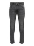 Джинсы ONLY Slim Fit Basic Hose Stoned Washed Denim Pants ONSLOOM, светло серый - фото
