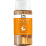 REN Clean Skincare Glow Tonic Ежедневное осветление лица Отшелушивающее увлажнение Выравнивание тона кожи с шлифовкой AHAs BHA Веганский тоник для уменьшения пор 250 мл - фото