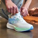 Кроссовки Unisex Low Top Blue AVJV, White Blue - фото 8