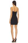 X revolve chandy мини-платье Amanda Uprichard, черный - фото 3