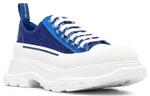 Кроссовки tread slick sneakers 'royal blue white' Alexander Mcqueen, синий - фото 2