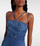 Платье-корсет из денима Nensi Dojaka, Blue Wash - фото 4