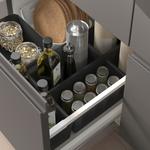 Коробка, антрацит, 50х12 см Uppdatera IKEA - фото 3