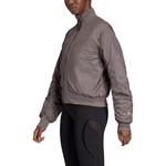 Куртка женская серая Adidas - фото 4