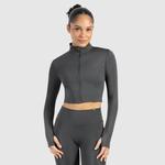 SMILODOX Женская укороченная куртка Nilai Anthracite - фото