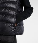 Кардиган с нижними панелями Moncler, черный - фото 5