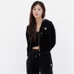 Укороченное пальто женское черный Mlb - фото 3