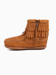 Minnetonka Ботинки 'Double fringe' в цвете Cognac - фото 3