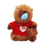 Плюшевая кукла Snotty Dressing Capybara высотой 25 см Whoops - фото 10