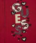 Толстовка regular fit Guess, бордовый - фото 3