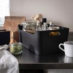 Коробка, антрацит, 34х24 см IKEA Uppdatera - фото 2