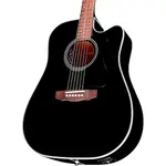 Гитара Guild D-140CE Westerly Collection Dreadnought акустико-электрическая, черная, с чехлом - фото 6