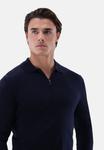 Топ van Laack Long sleeved top, Dark Blue - фото 4