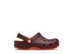 Сабо Crocs Classic Crackle Cog - Kids', Lave Red Crackle - фото 4