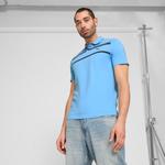 Мужская рубашка-поло Puma Elevated Essentials, синий - фото