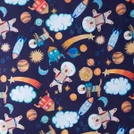 Комплект Пододеяльников "Шаттл" 200X200 Bassetti, синий - фото 2