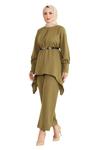 Брючный костюм MODAMIHRAM, хаки - фото 3