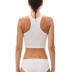 Футболка-майка женская белая Alexander Wang - фото 3