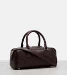 Кожаная сумка-шоппер Amazona 23 Short Loewe, Dark Brownie - фото 4