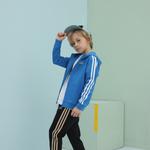Куртка Детская Синяя/Белая Adidas - фото 3