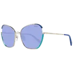 Золотые женские солнцезащитные очки Emilio Pucci - фото