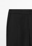 Брюки Massimo Dutti Trousers, Black - фото 5