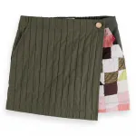 Юбка Scotch & Soda Patchwork, зеленый - фото