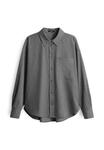 Блуза OPUS REGULAR FIT FLANELL, Easy Grey/Grey - фото 7