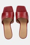 Кожаные шлепанцы Answear.Lab, красный - фото 4