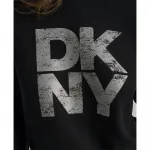 Свитер DKNY Distressed, черный - фото 4