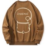 Свитшот унисекс Doraemon, темно-синий (на флисе) - фото 6