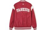 Куртка бейсбольная New York Yankees унисекс бордовый Mlb - фото 2