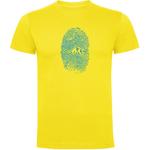 Футболка Kruskis Mountain Fingerprint, желтый - фото