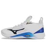 Носки Mizuno Wave Momentum 2 'White Black Blue', черный - фото
