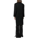 Пальто женское Saint Laurent на пуговицах, черный - фото 4