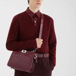 FENDI Свитер мужской бордовый - фото 5