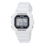 Часы CASIO Sports Waterproof White Digital, белый - фото