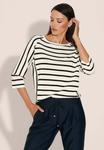 Джемпер MADELEINE Jumper, White/Navy/Black Denim - фото