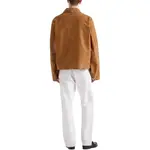 PRADA Молескиновая куртка-блузон, Brown - фото 5