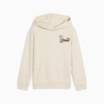 Детская толстовка с капюшоном Super Puma, белый - фото 4