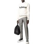 Свитер мужской белый Alexander McQueen - фото 3