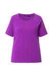 Футболка с принтом Ulla Popken, фиолетовый - фото 6