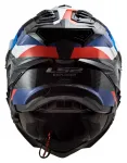 Карбоновый шлем LS2 Explorer Frontier LS2 Helmets, черный/синий - фото 4