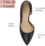 Женская обувь Jessica Simpson Prizma8hf, Bronze/Black Sparkle - фото 3