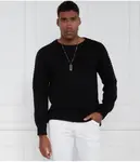 Свитер Regular fit Les Hommes, черный - фото 3