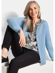 Кардиган GOLDNER, светло-синий - фото 4