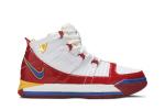 Кроссовки Nike Zoom Lebron 3 'Superman', белый - фото